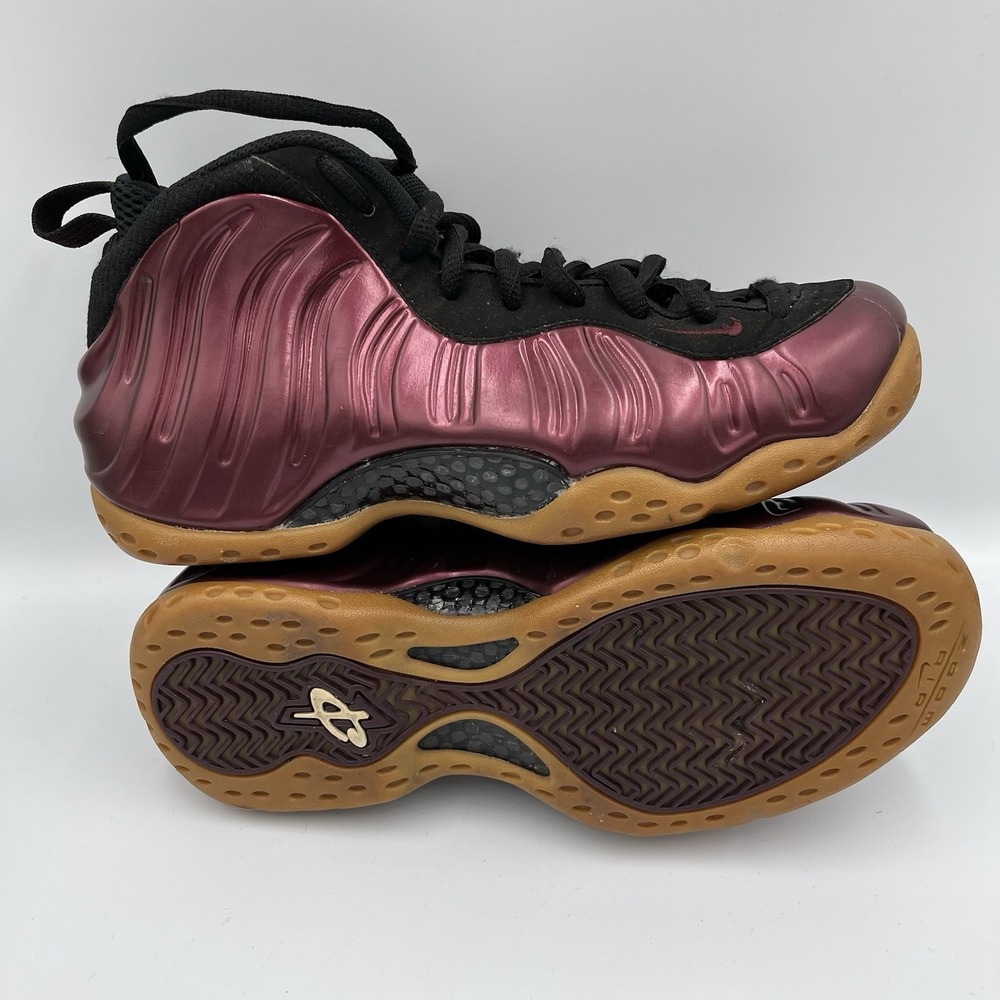 Nike Air Foamposite One Night Maroon Black Size 8 Classic Style Urban Street